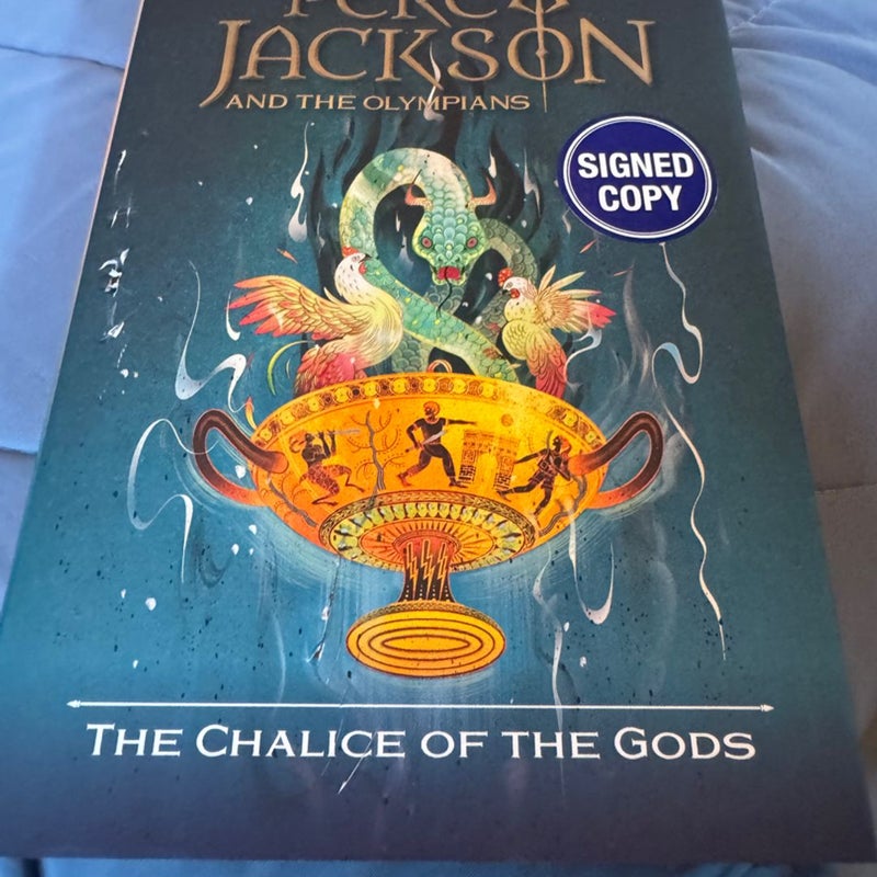 Percy Jackson and the Olympians: The Chalice of the Gods (Percy Jackson &  the Olympians): Riordan, Rick: 9781368098175: : Books