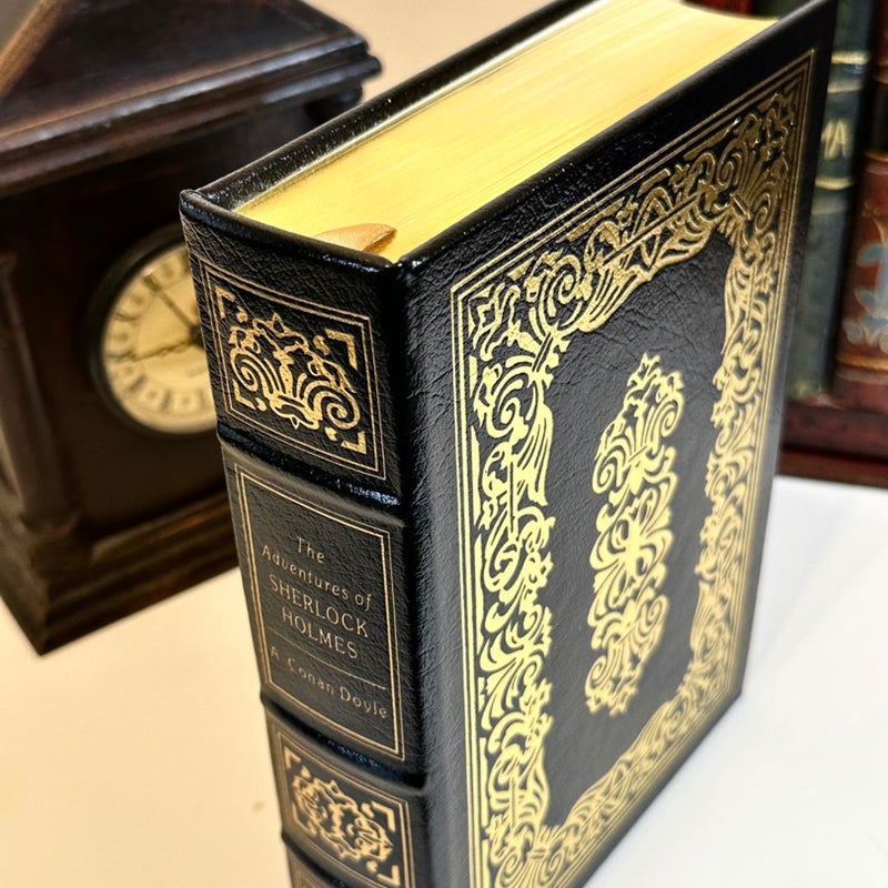 Easton Press Leather Classics “The Adventures Of Sherlock Holmes” By Conan Doyle Collector’s Edition 100 Greatest Books ever written