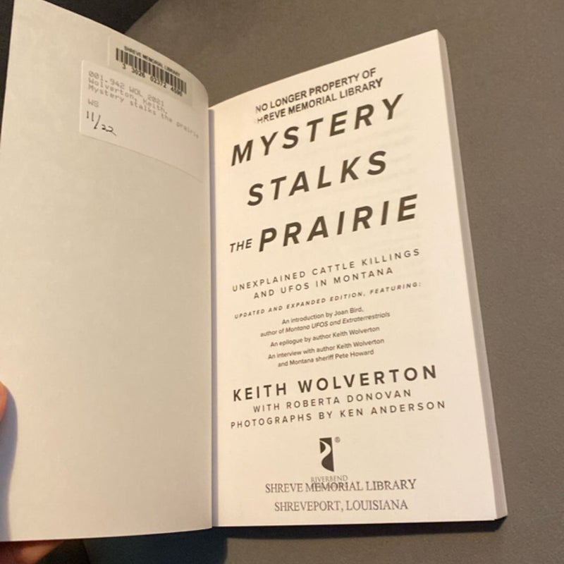 Mystery Stalks the Prairie