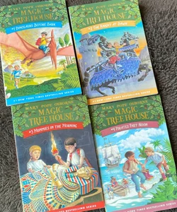 Magic Tree House set, books 1-4