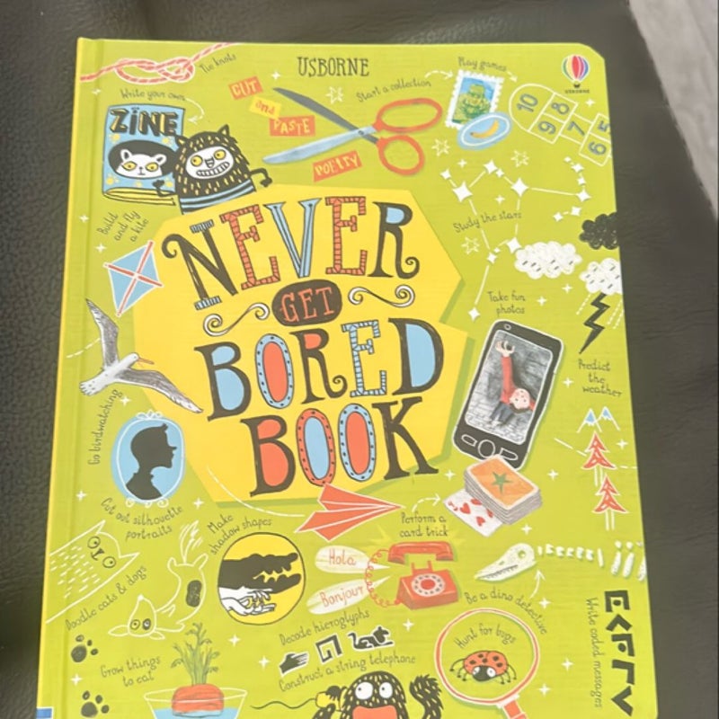 Never Get Bored Book Usborne 