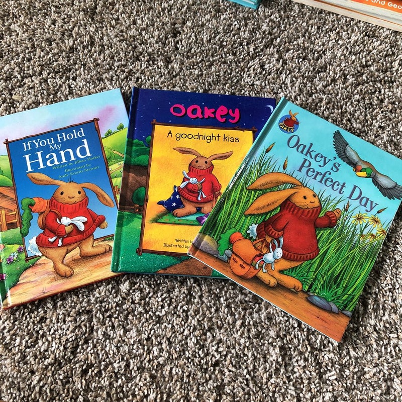 Set of 3 Oakley Rabbit books 