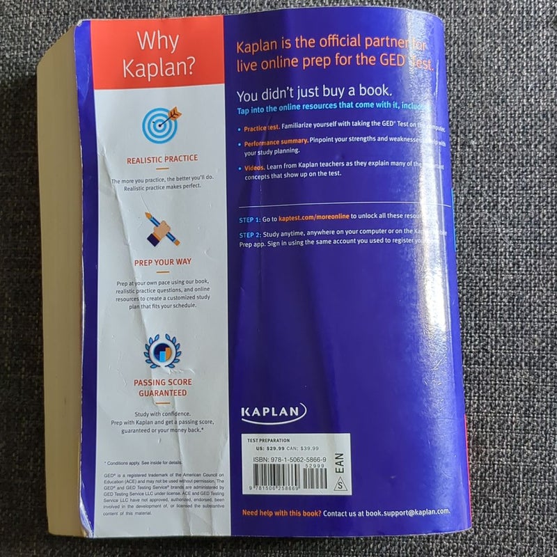 GED Test Prep Plus 2020