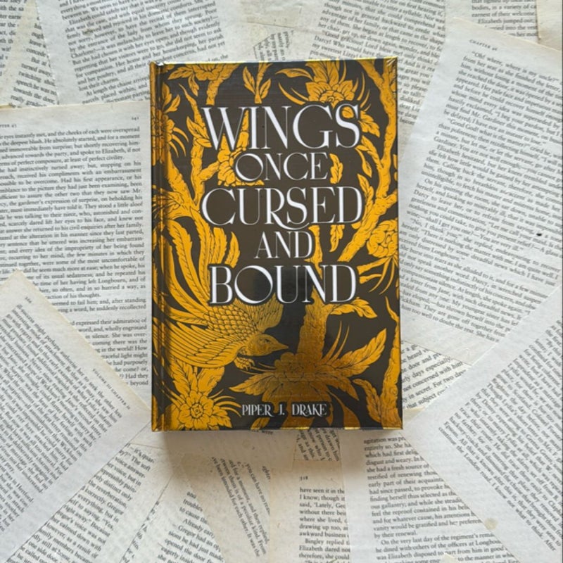 Wings Once Cursed & Bound - bookishbox edition 