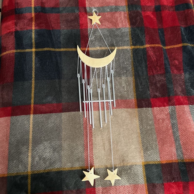 Owlcrate Woven in Moonlight Wind Chime
