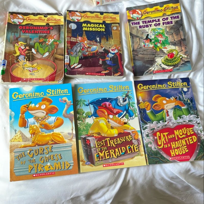 Geronimo Stilton Bundle of 6