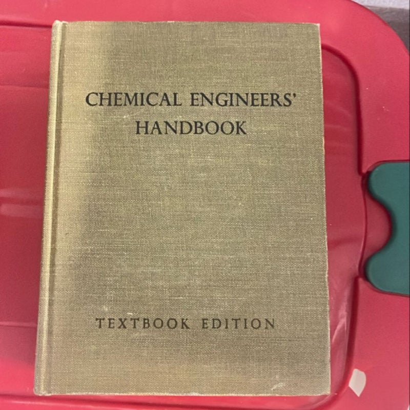 Chemical Engineering Handbook