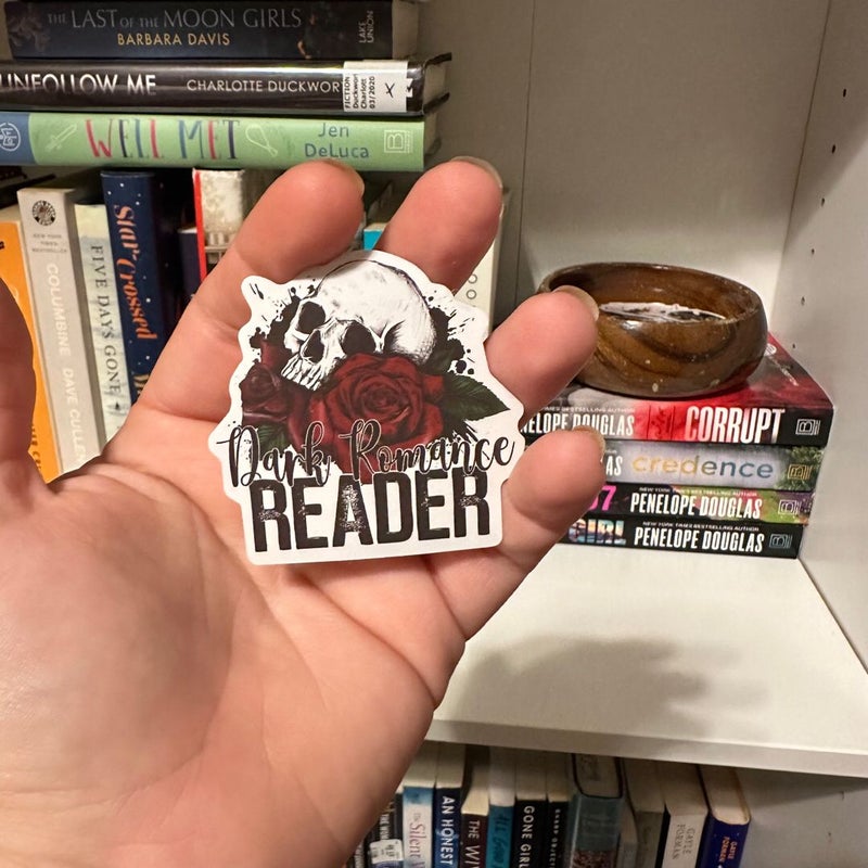 Dark romance reader sticker bundle