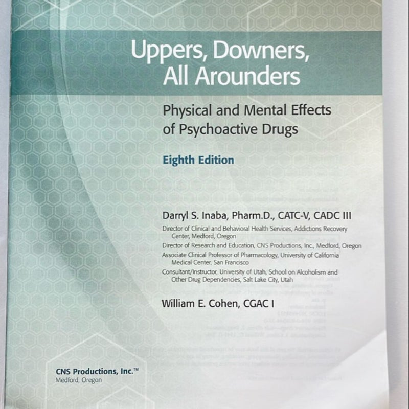 Uppers Downers All Arounders 8th Ed