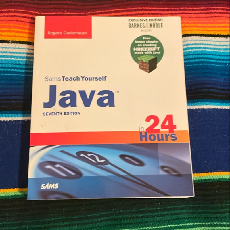 Java in 24 Hours, Sams Teach Yourself (Covering Java 8), Barnes and Noble Exclusive Edition