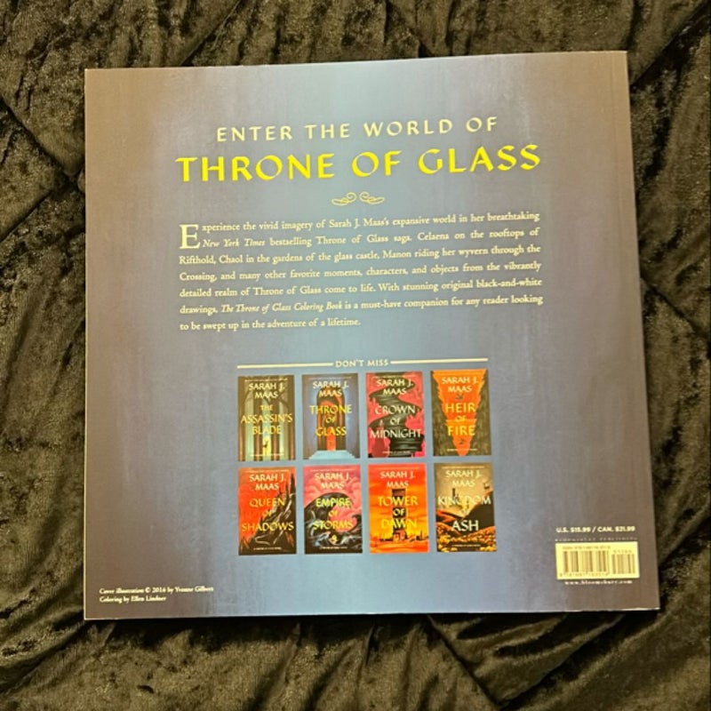 The Throne of Glass Coloring Book