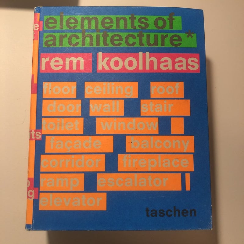 Koolhaas. Elements of Architecture