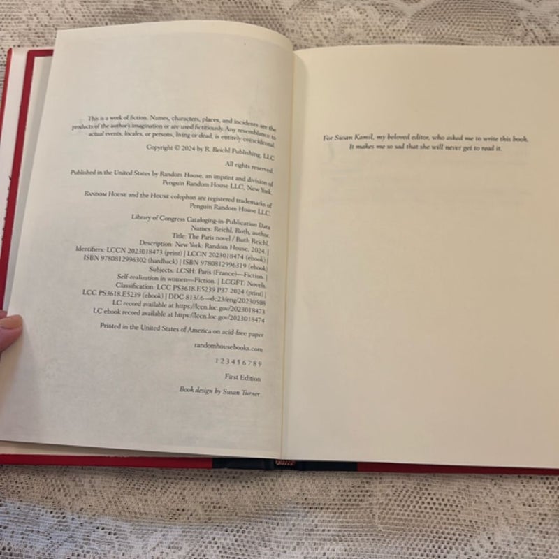 The Paris Novel