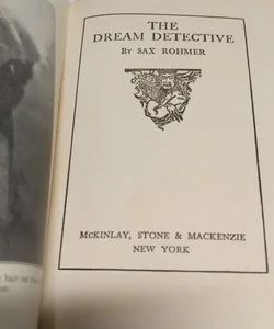 The Dream Detective (1925)