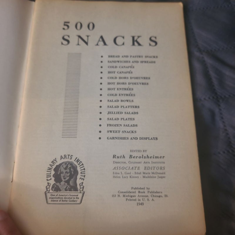 500 snack ideas 