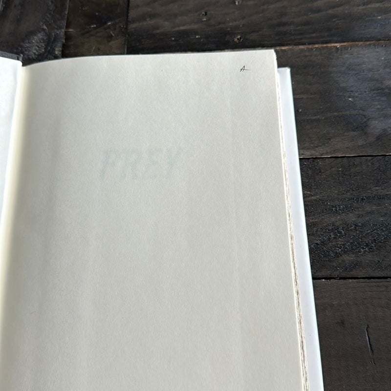 Prey 1st edition 1st printing