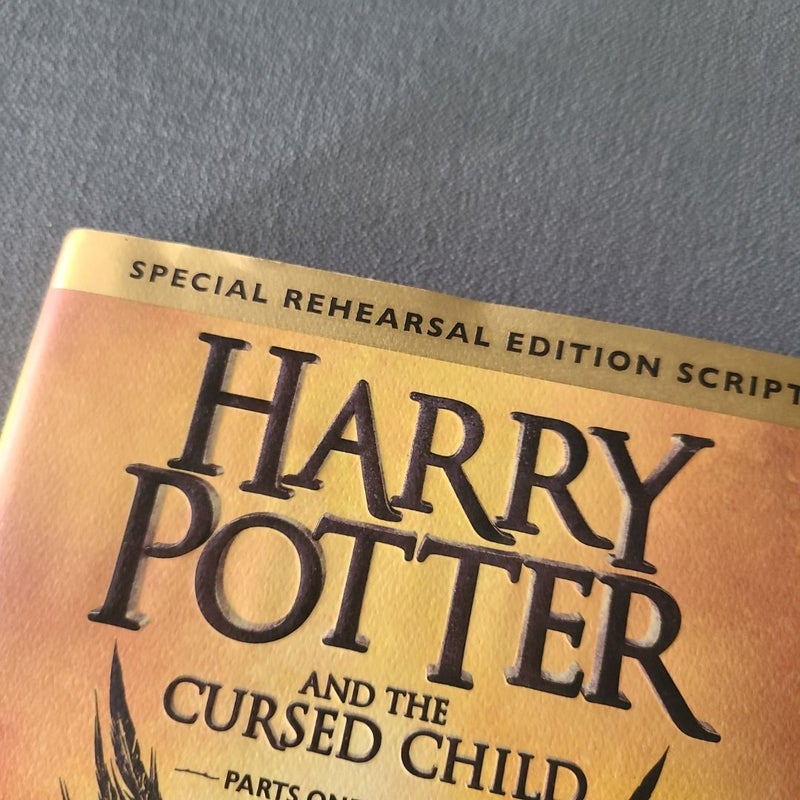 Harry Potter and the Cursed Child Parts One and Two (Special Rehearsal Edition Script)