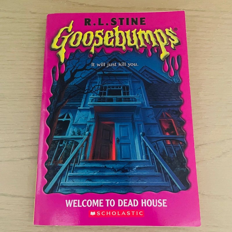 Goosebumps Bundle-Lot of 3; Night of the Living Dummy, A Shocker on Shock Street, Welcome to Dead House 