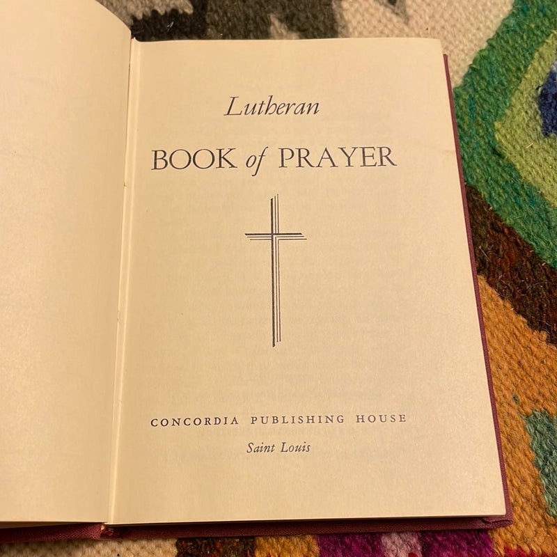 Lutheran Book of Prayer (1951)