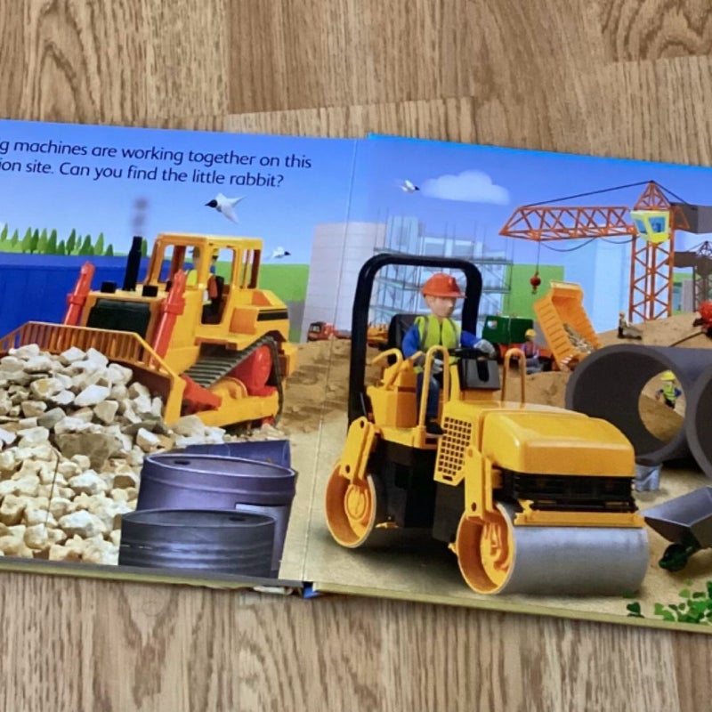 Usborne Lift And Look Construction Sites