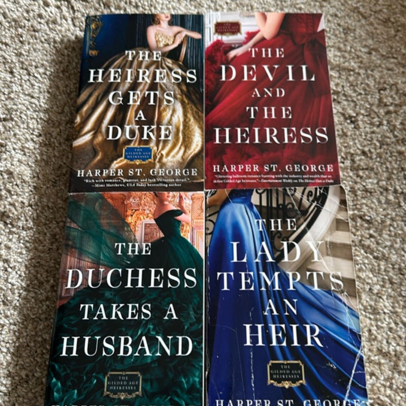 The Guilded Age Heiresses series 