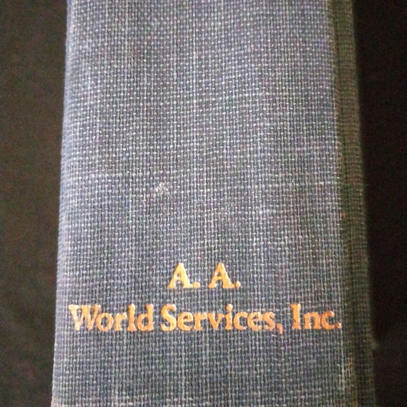 Alcoholics Anonymous Third Edition VINTAGE 1976