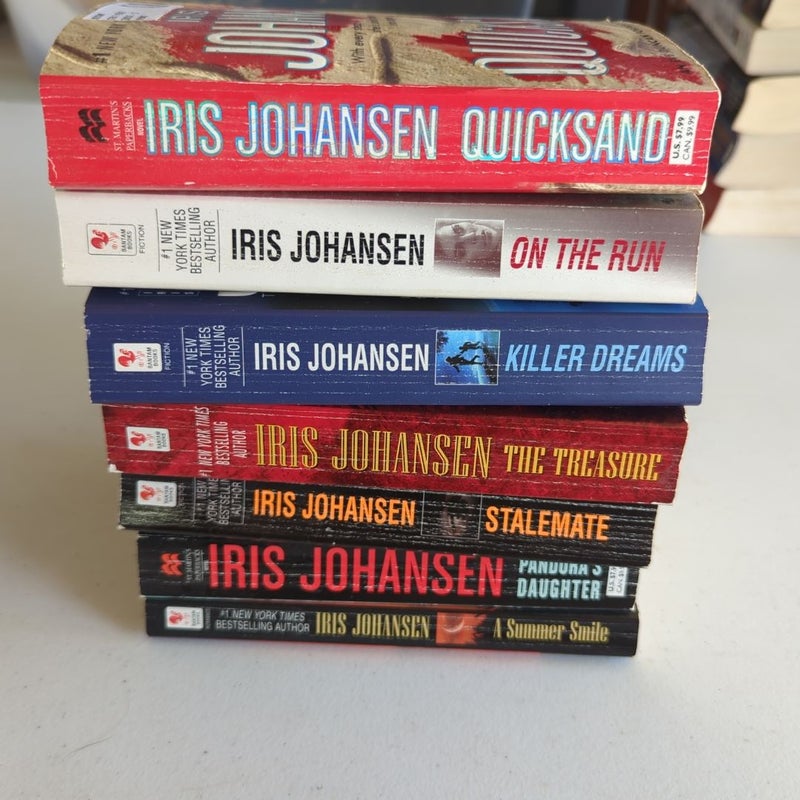 Iris Johansen Paperbacks X 7