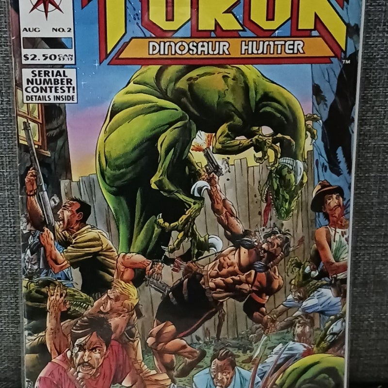 Lot of 5 Comic Books: Valiant: Turok Dinosaur Hunter #1-5