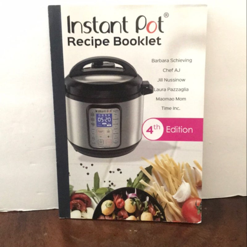 Instant Pot Recipe Booklet 