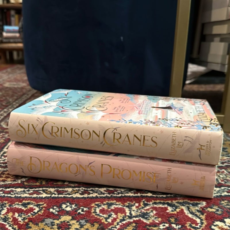 Six Crimson Cranes & The Dragon’s Promise (UK Hardcovers)