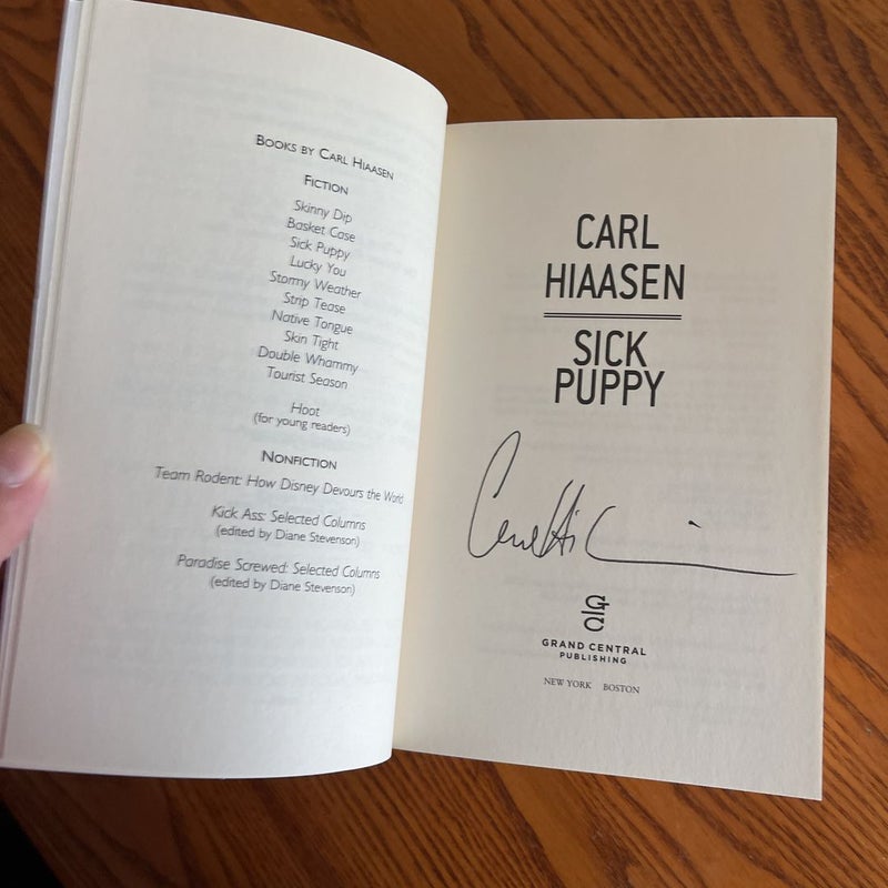 Sick Puppy (signed)
