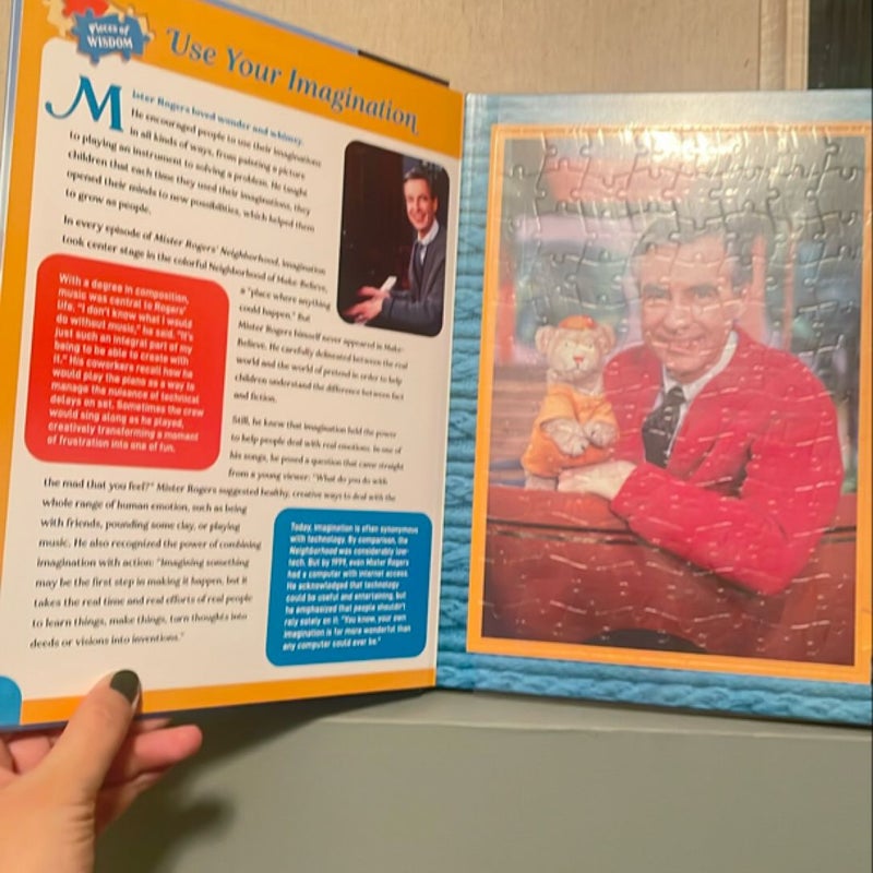 Mister Rogers' Neighborhood: Pieces of Wisdom Jigsaw Puzzle Book