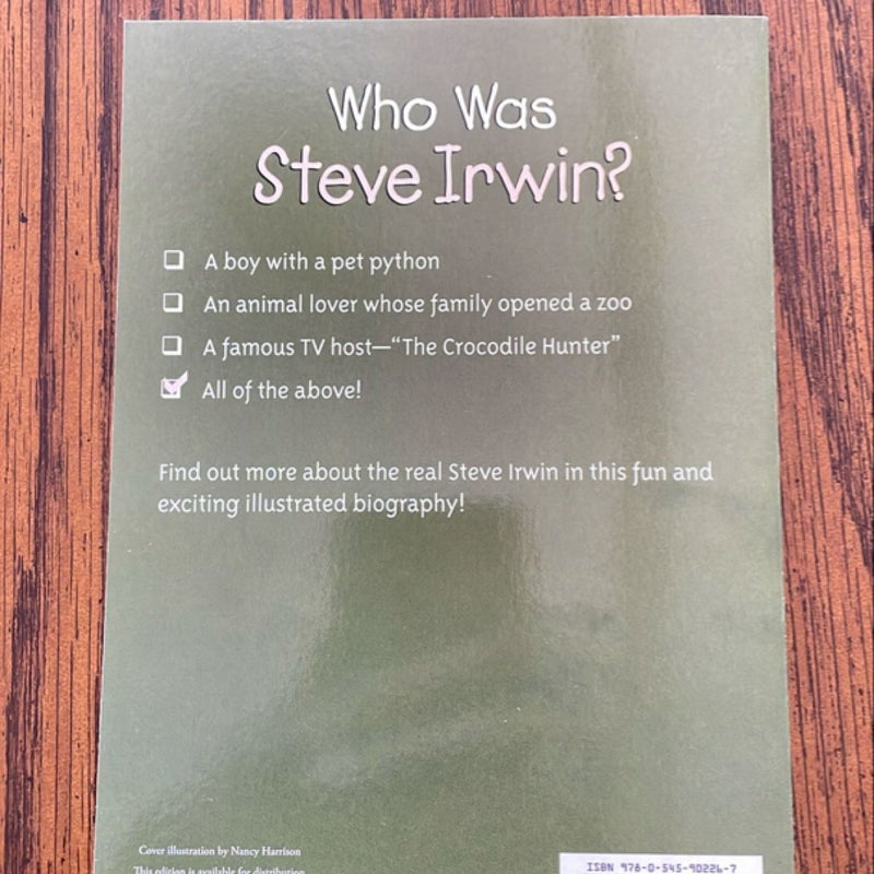 Who was Steve Irwin?