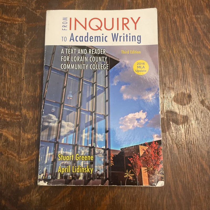 From Inquiry to Academic Writing