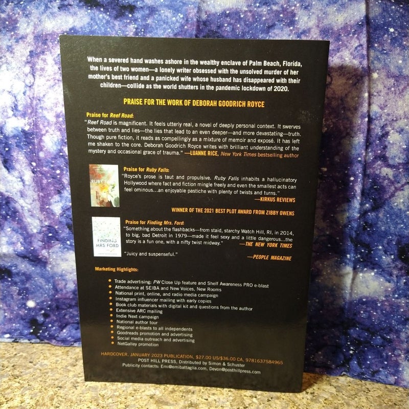 Reef Road, uncorrected proof