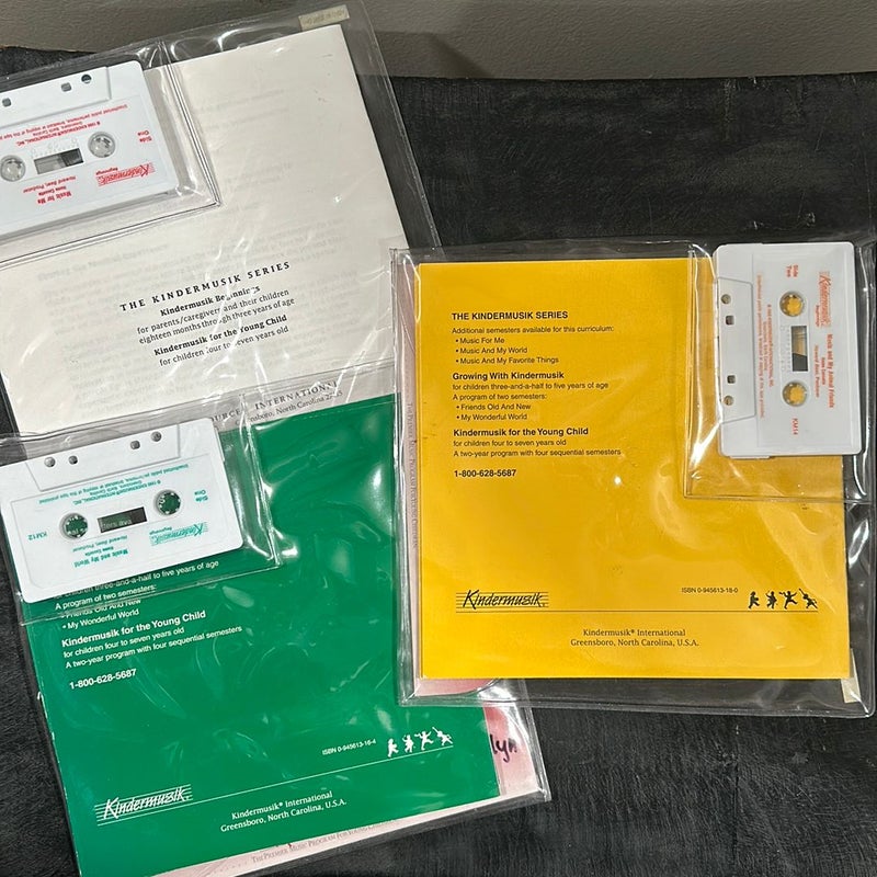 Kindermusik Beginnings Music Book and Cassette tape