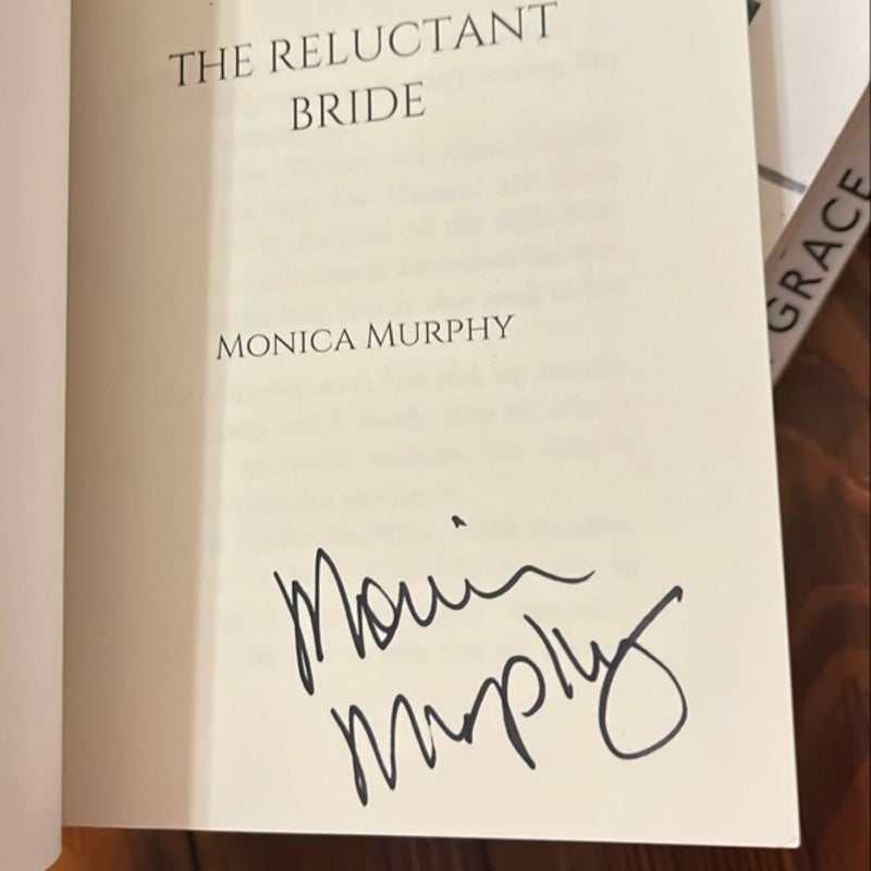 The Reluctant Bride signed 