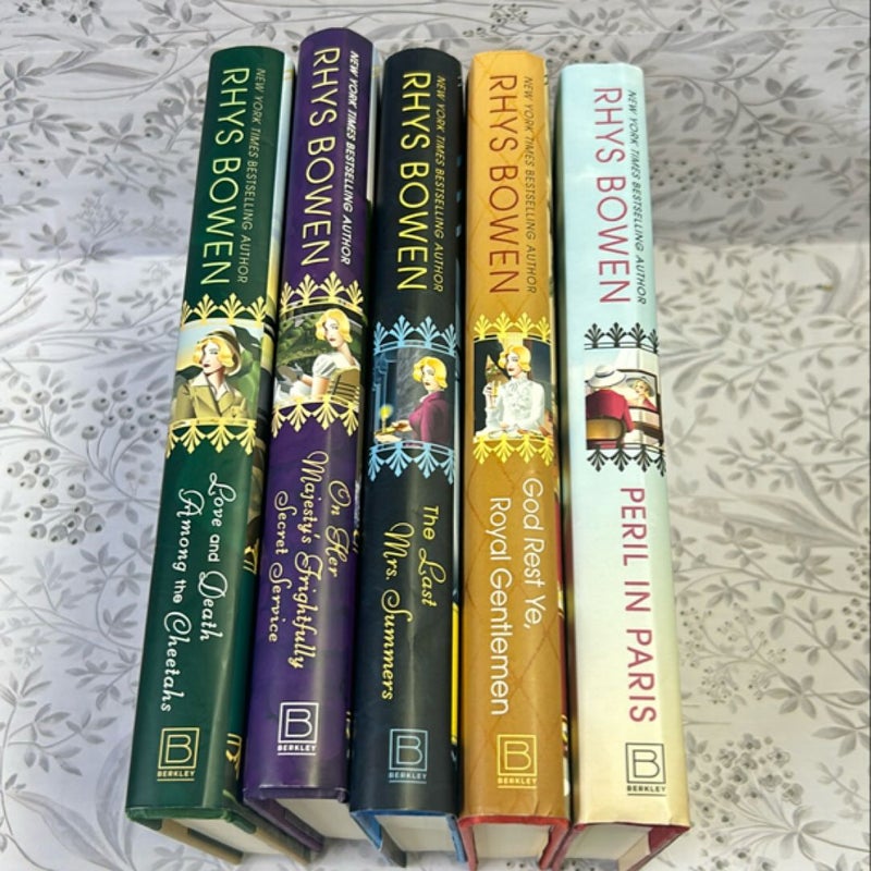 A Royal Spyness Mystery 5 Hardcover Bundle