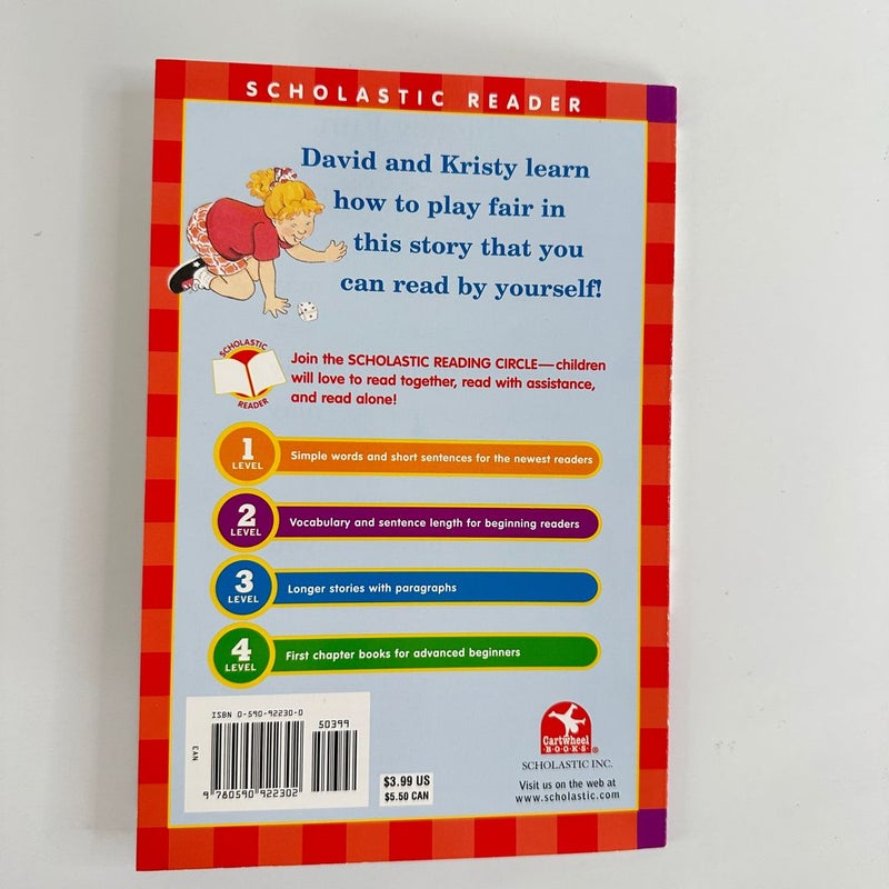 No Fair! A Math Reader, Early Reader