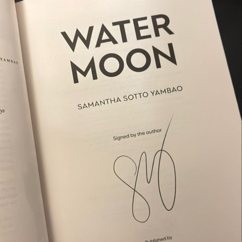 Water Moon *Signed Illumicrate*