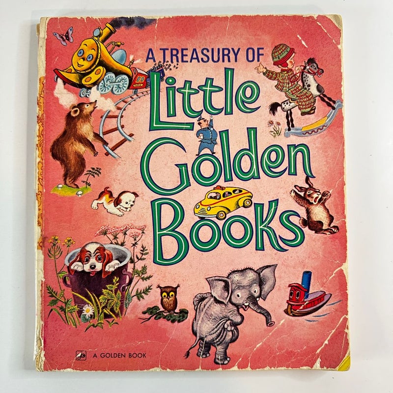 Vintage A Treasury of Little Golden Books 1976, A Golden Book