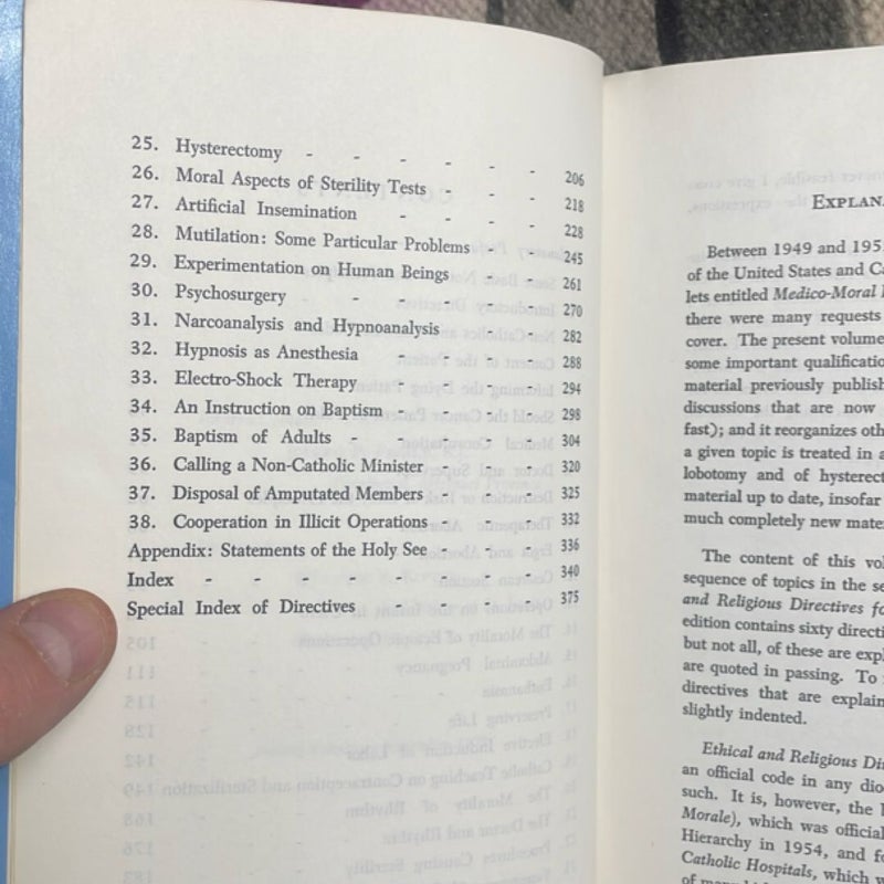 Medico-Moral Problems (1959 second printing)