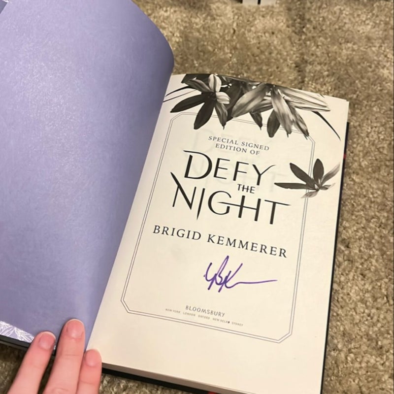 Defy the Night trilogy *SIGNED*