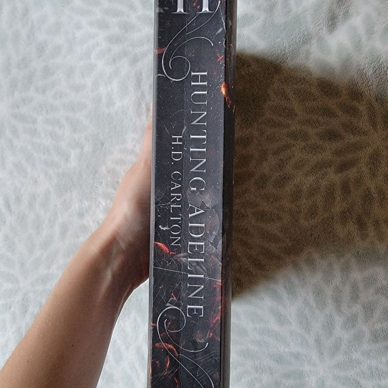 Hunting Adeline by HD Carlton First Edition Book Novel Dark Romance Smut Spice