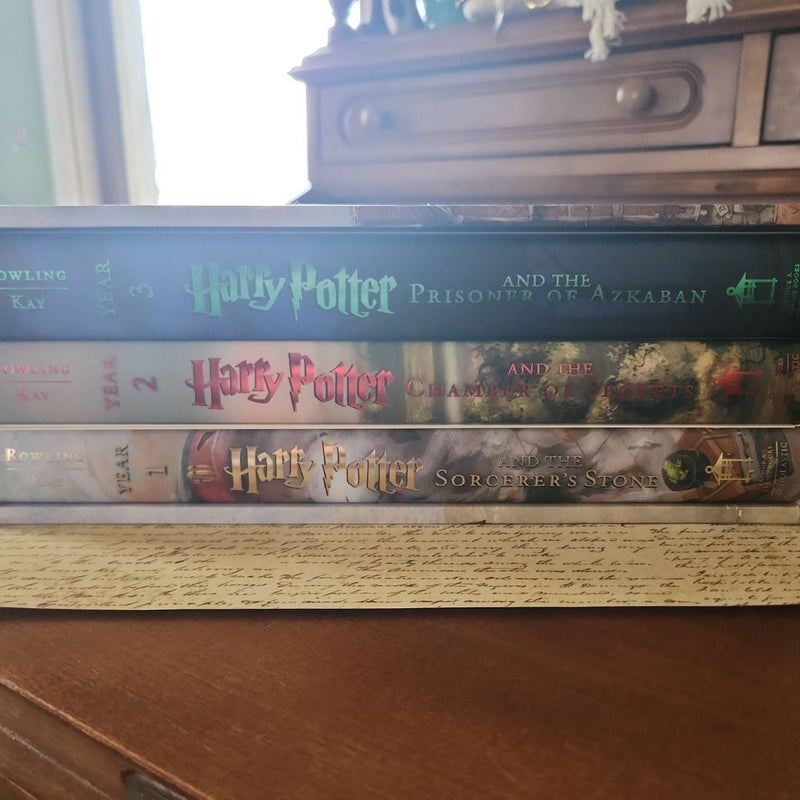 Harry Potter: the Illustrated Collection (Books 1-3 Boxed Set)