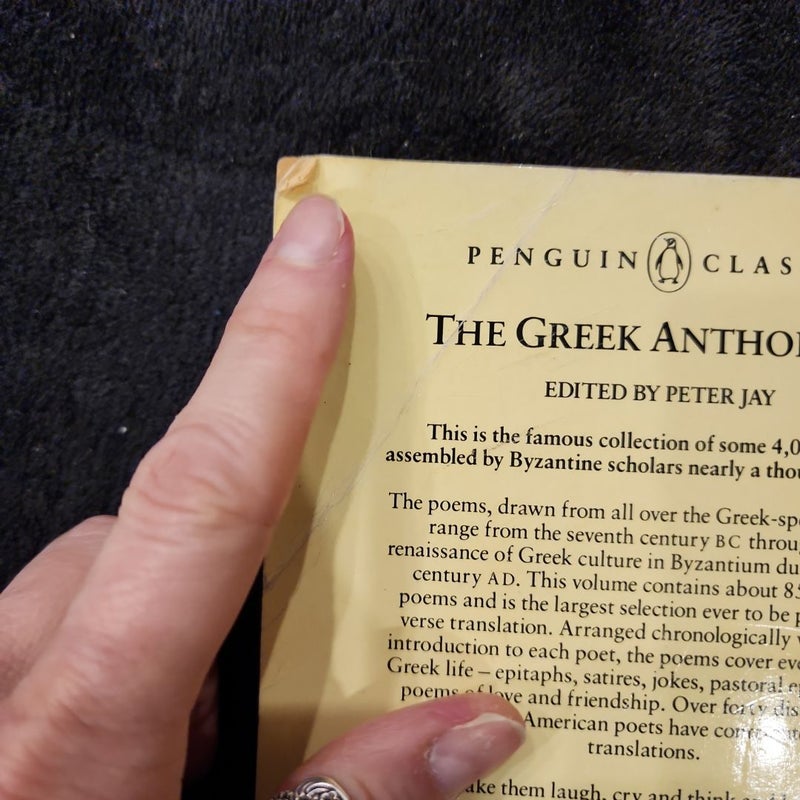 The Greek Anthology