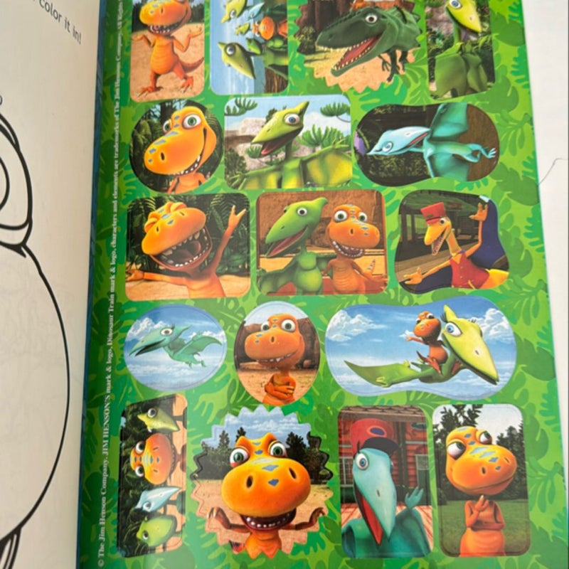 Dinosaur Train Preschool Workbook