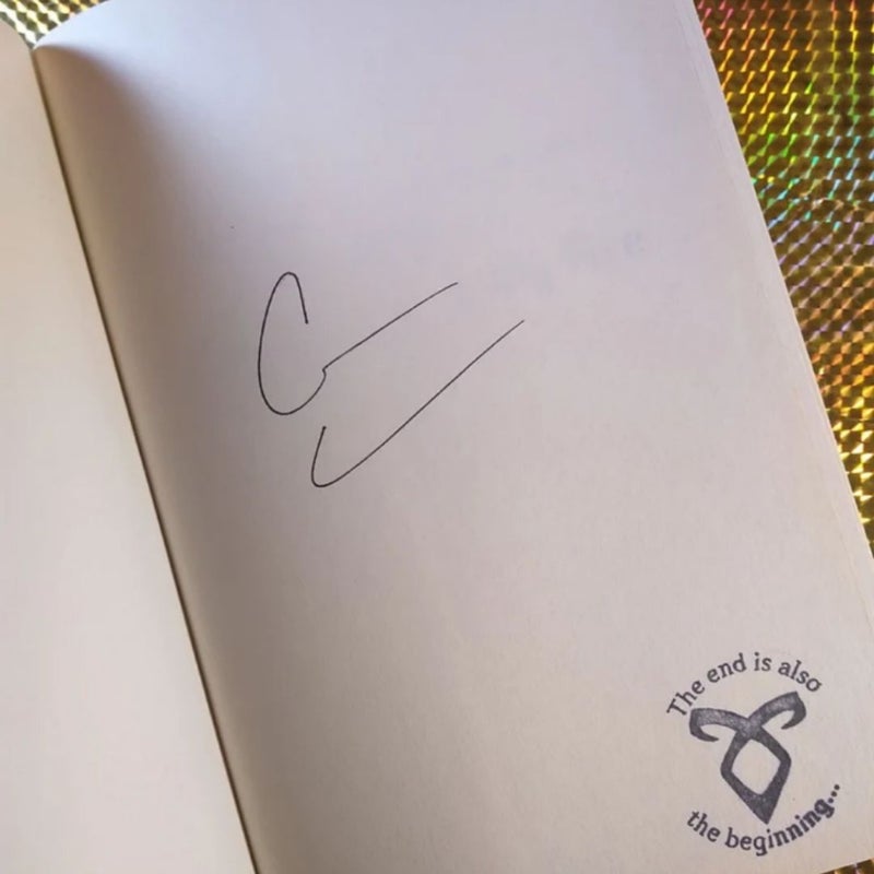 City of Heavenly Fire (Autographed Copy)
