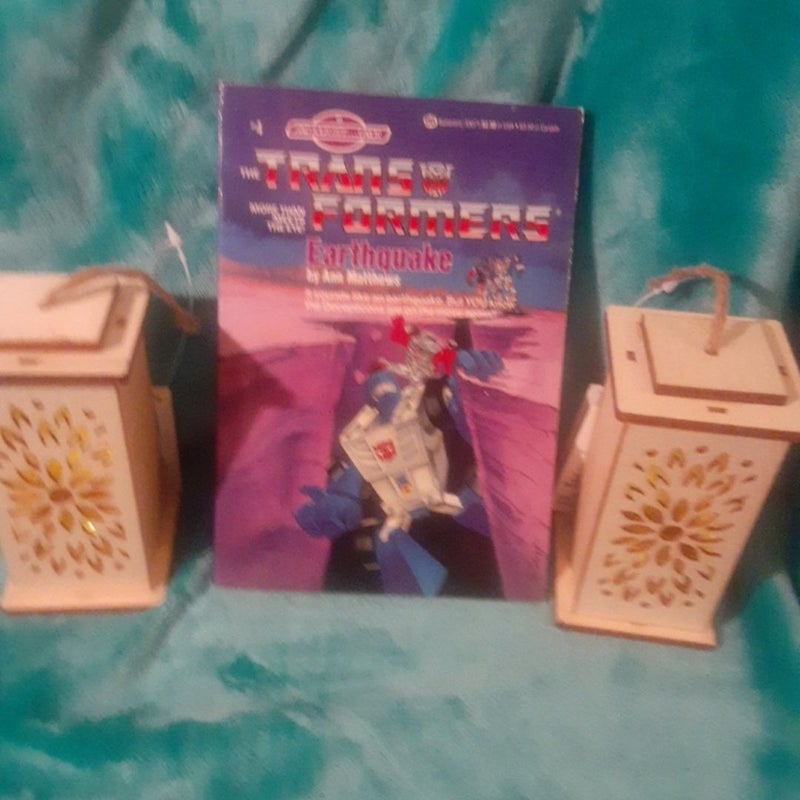 Find Your Fate Transformers 4 Earthquake By Ann Matthews '86 1st Print Paperback