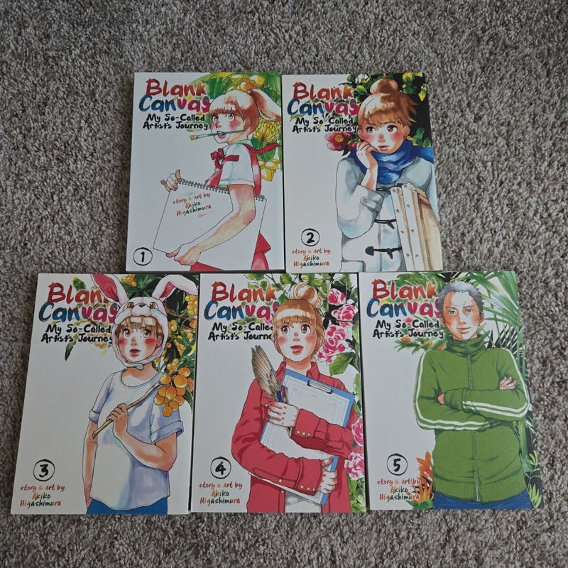 Blank Canvas complete set (vols 1-5)